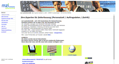 Desktop Screenshot of mzisystemtechnik.de
