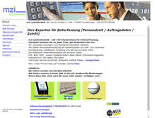 Tablet Screenshot of mzisystemtechnik.de